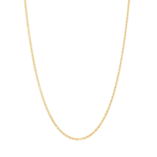 Fio Malha Entrelaçada em Ouro 19kl (50cm) - Loja do Ouro