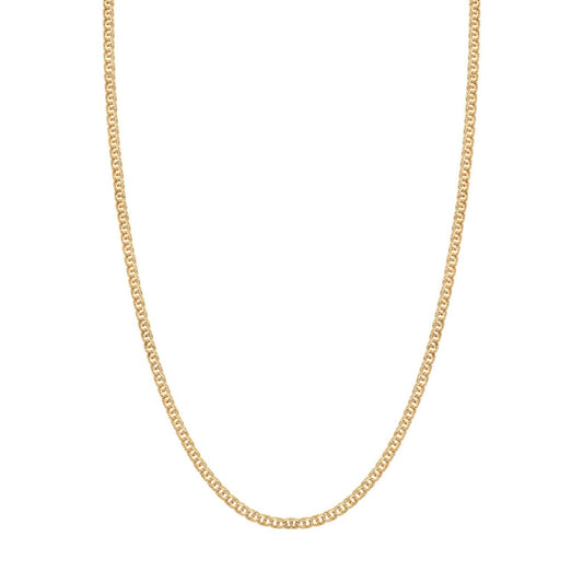 Fio Malha Friso em Ouro 19kl (50cm) - Loja do Ouro