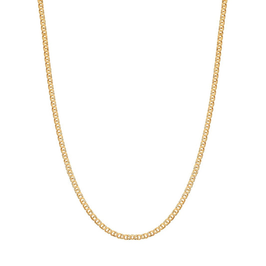 Fio Malha Friso em Ouro 19kl (59.5cm) - Loja do Ouro