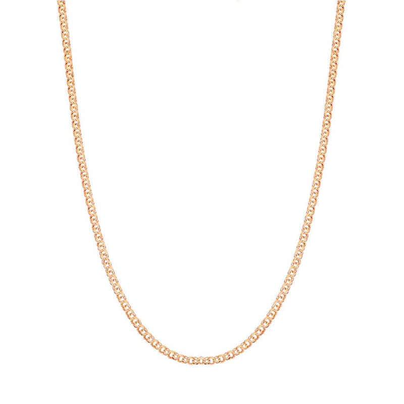 Fio Malha Friso em Ouro 19kl (69.5cm) - Loja do Ouro