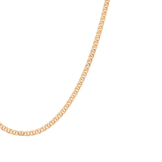 Fio Malha Friso em Ouro 19kl (69cm) - Loja do Ouro