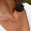 Fio Malha Friso em Ouro 19kl (50cm)