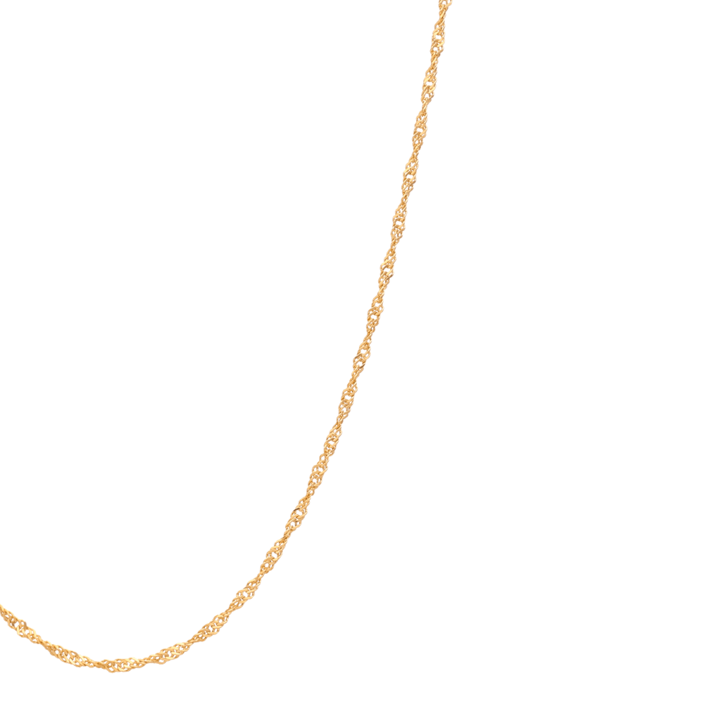 Fio Malha Singapura em Ouro 19kl (43.5cm) - Loja do Ouro