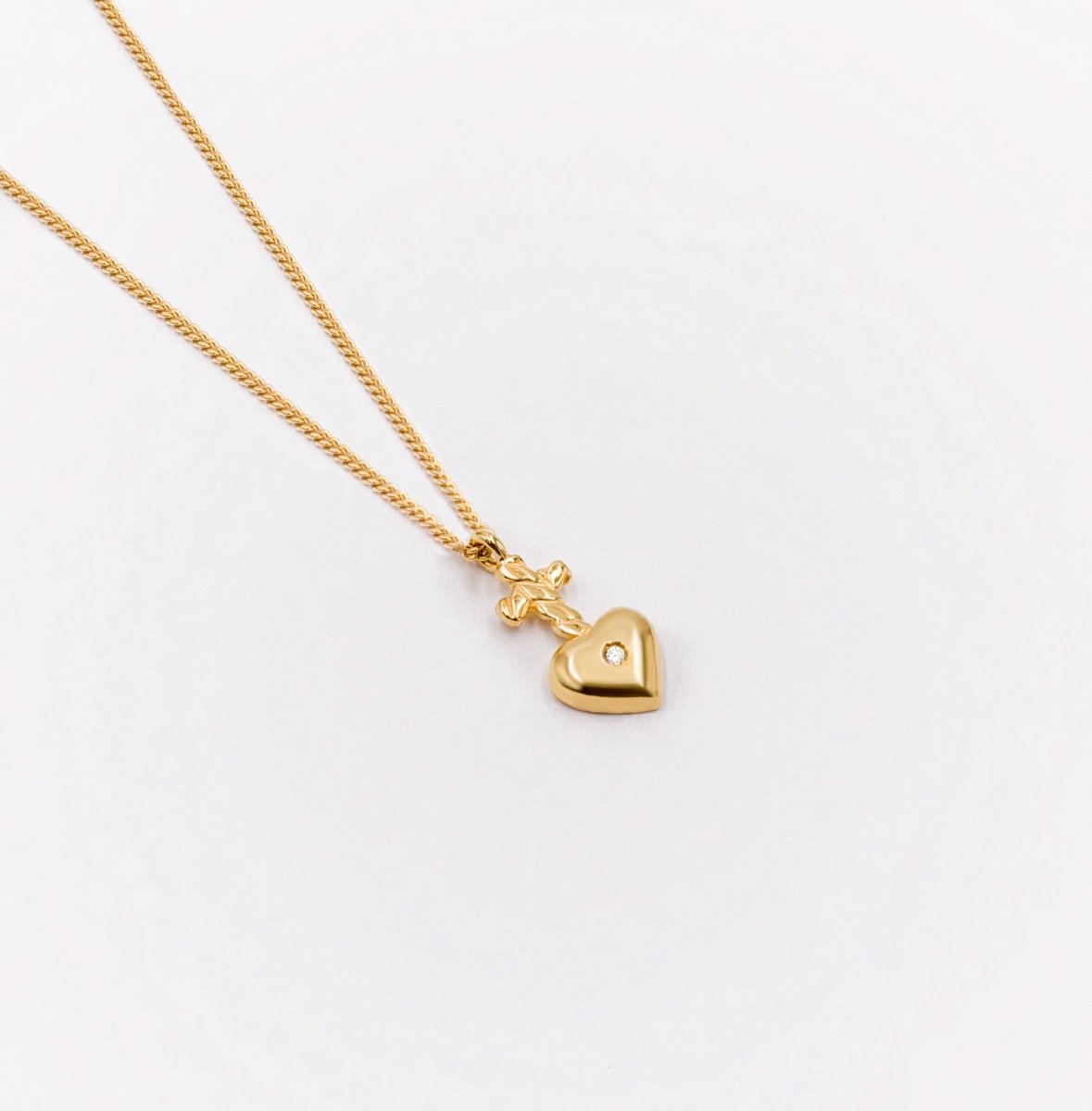 Hilo blanco Mi Corazon - Gold Store Premium