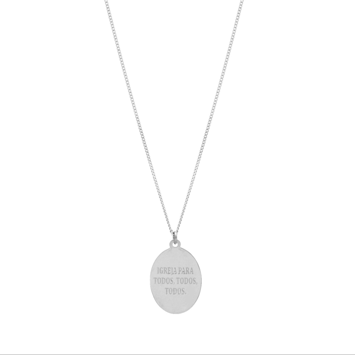 Collar de plata del Papa Francisco - Gold Store Premium