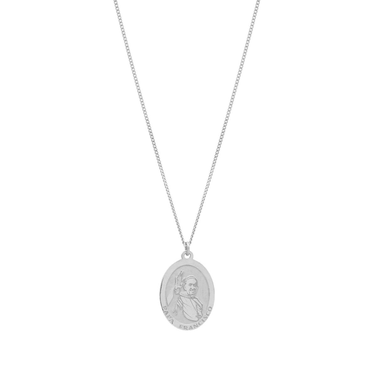 Collar de plata del Papa Francisco - Gold Store Premium