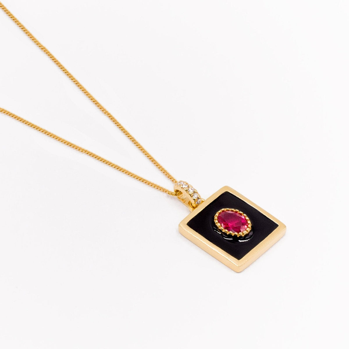 Silver Vatican Black & Ruby Wire - Gold Store Premium