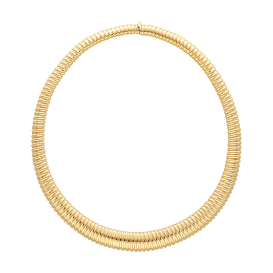 Gargantilha Cleópatra em Ouro 19kl (45cm) - Loja do Ouro