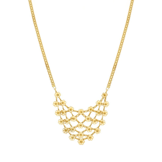 Gargantilha Dona Flor em Ouro (44cm) - Loja do Ouro