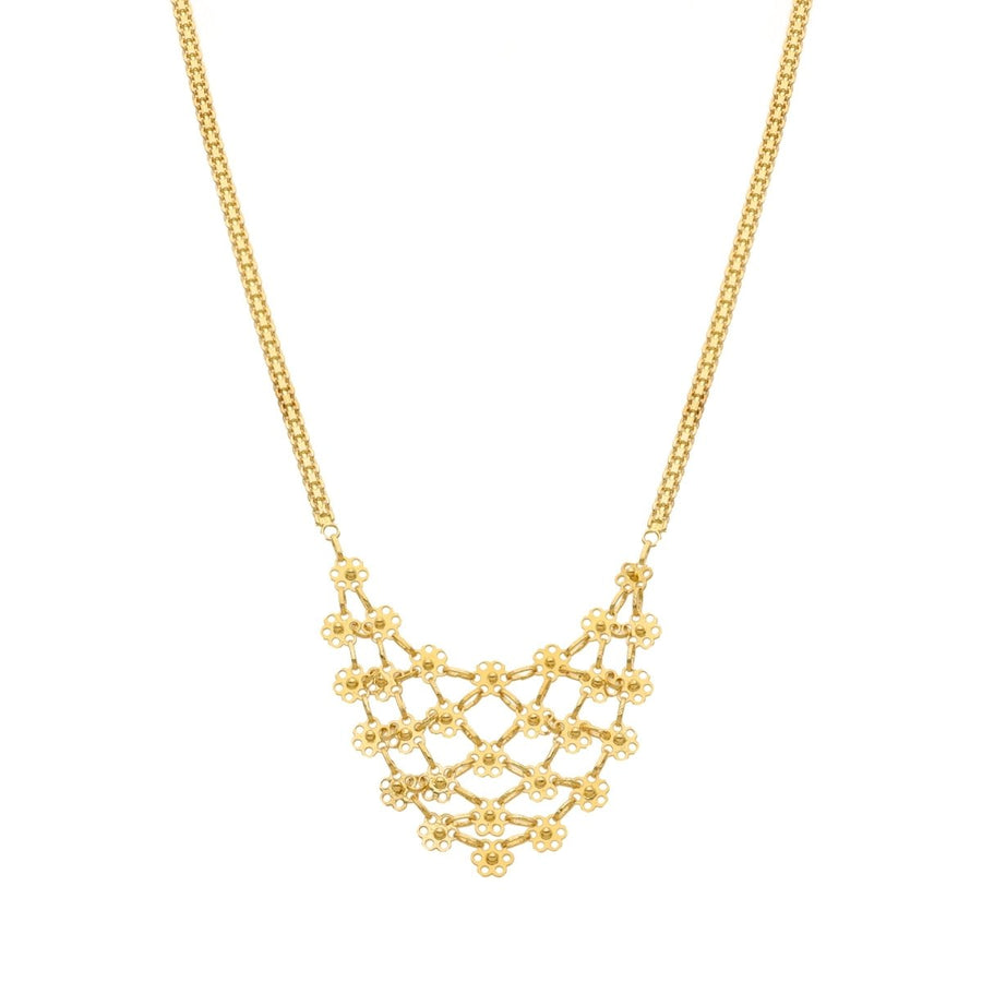 Gargantilla Dorada Dona Flor (44cm) - Gold Store Premium