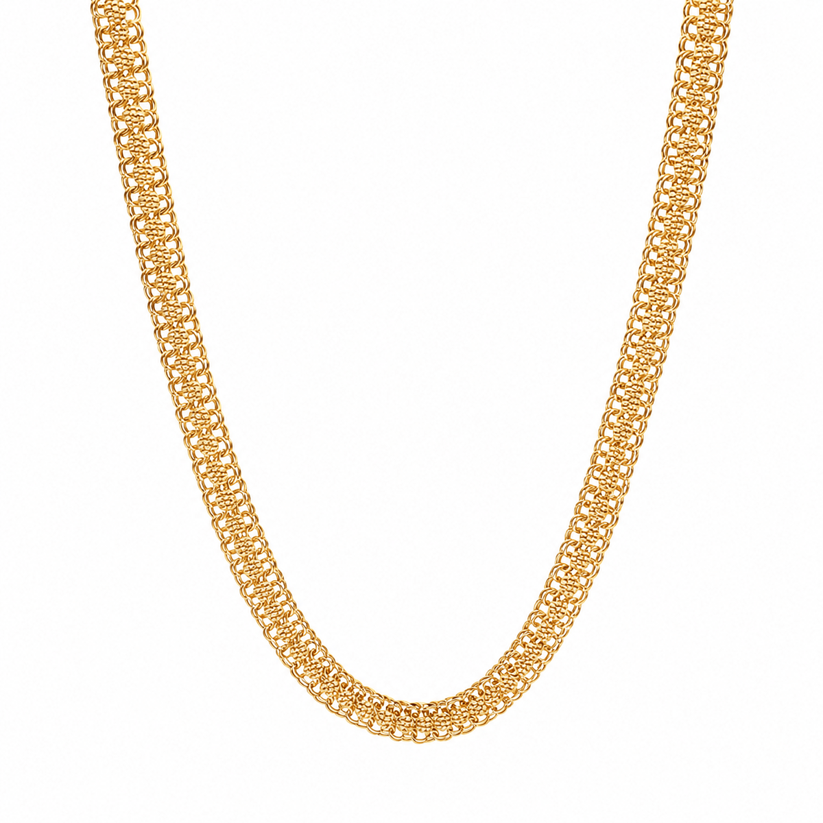 Gargantilha em Ouro 19kl com Caramujos (43.5cm) - Loja do Ouro