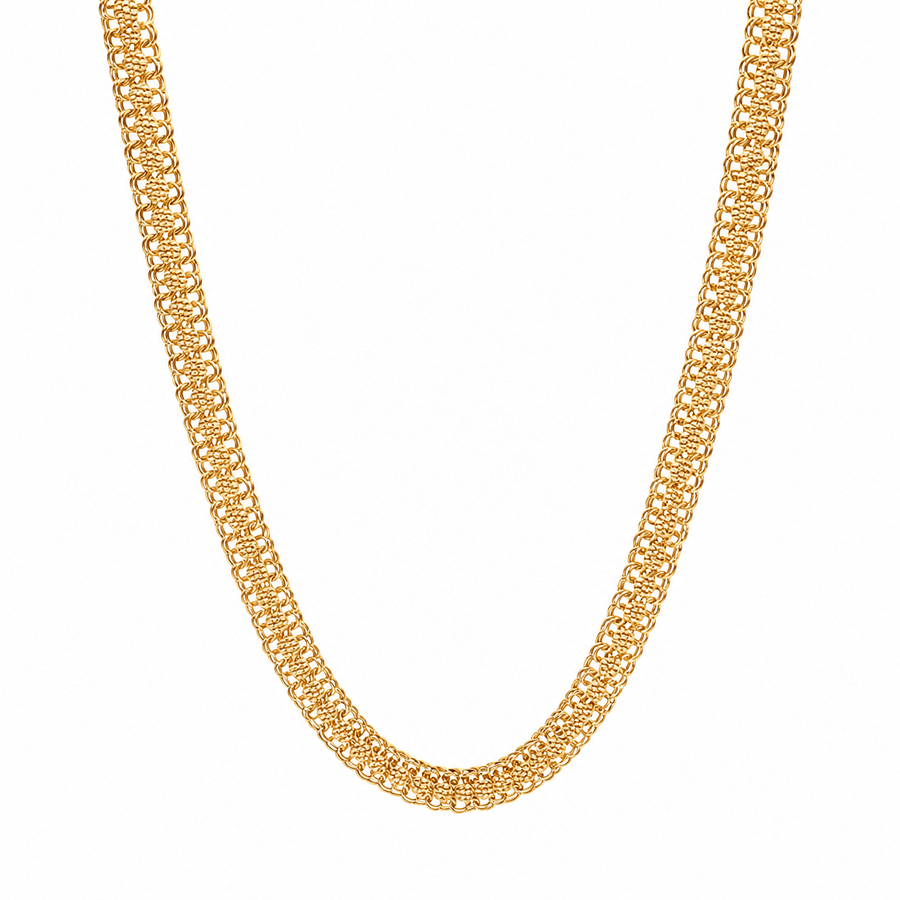 Gargantilha em Ouro 19kl com Caramujos (43.5cm) - Loja do Ouro