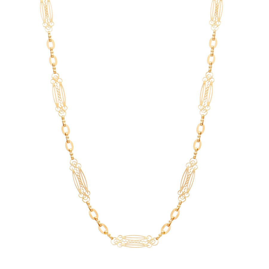 Gargantilla Manor de Oro de 19 kl (43cm) - Gold Store Premium