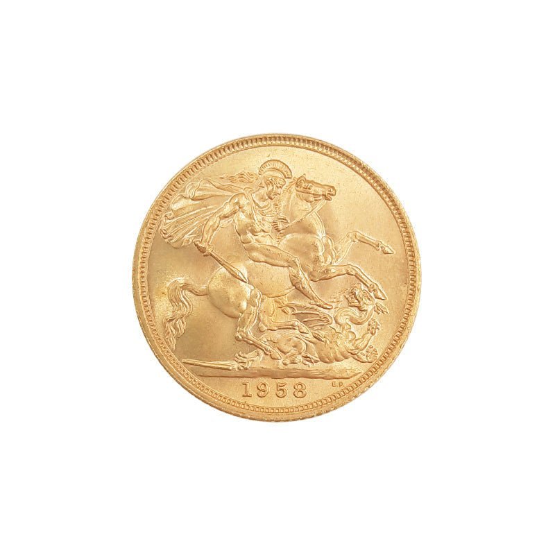Libra de la Reina Isabel II y San Jorge (fecha a petición) - Gold Store Premium