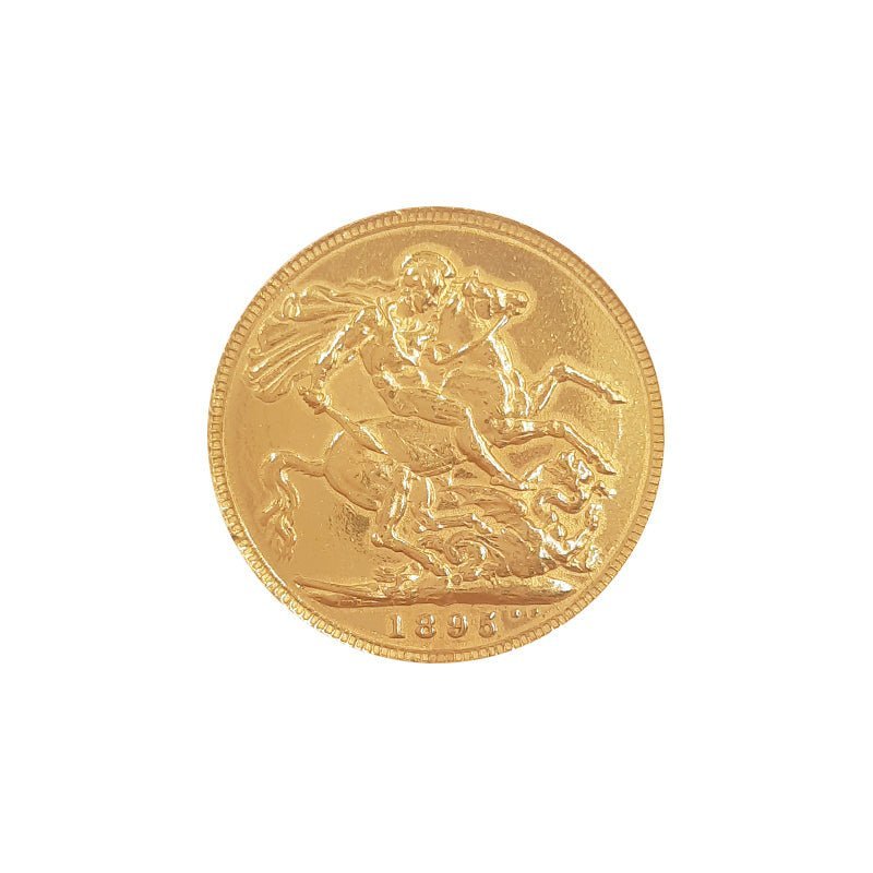 Libra de la Reina Victoria con San Jorge (fecha a petición) - Gold Shop