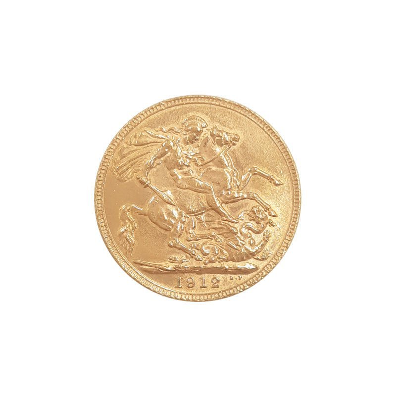 Rey Jorge V de Libra con San Jorge (fecha a petición) - Gold Store Premium