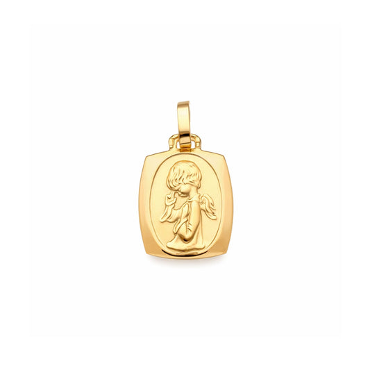 Medalha Anjo da Guarda em Ouro 19kl (1.6cm) - Loja do Ouro