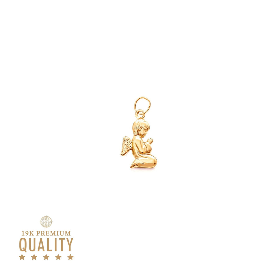 Medalha Anjo da Guarda em Ouro de 19.2kl (1.24cm) - Loja do Ouro