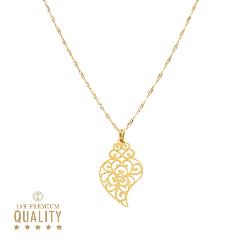Medalha Coração de Viana em Ouro 19kl - Loja do Ouro