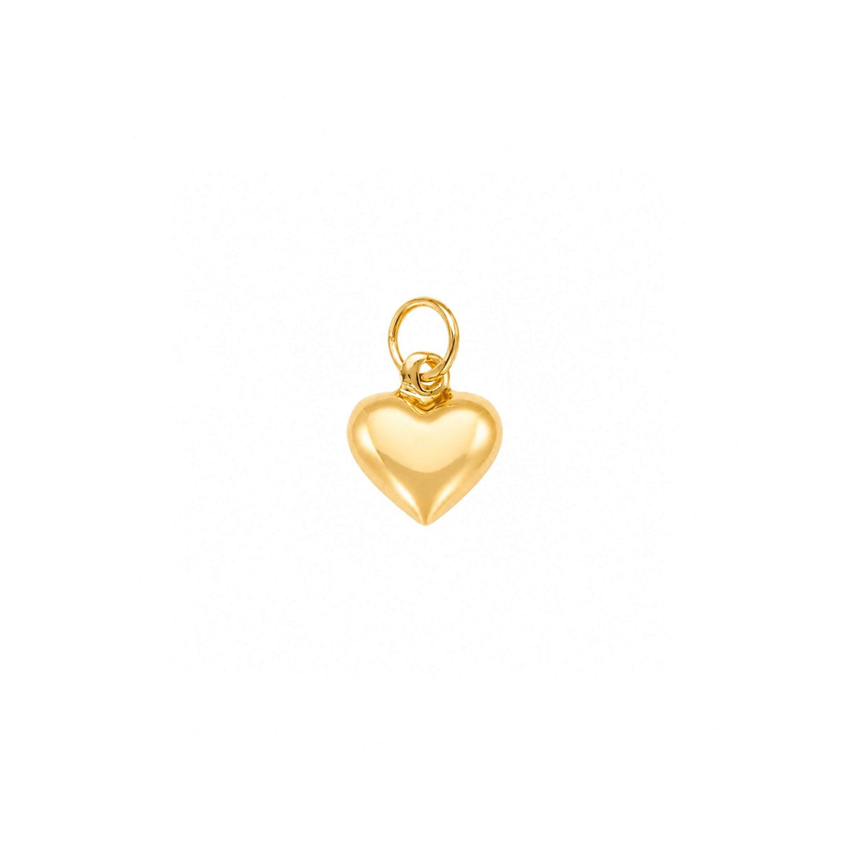 Medalha Coração em Ouro de 19kl (0.83cm) - Loja do Ouro