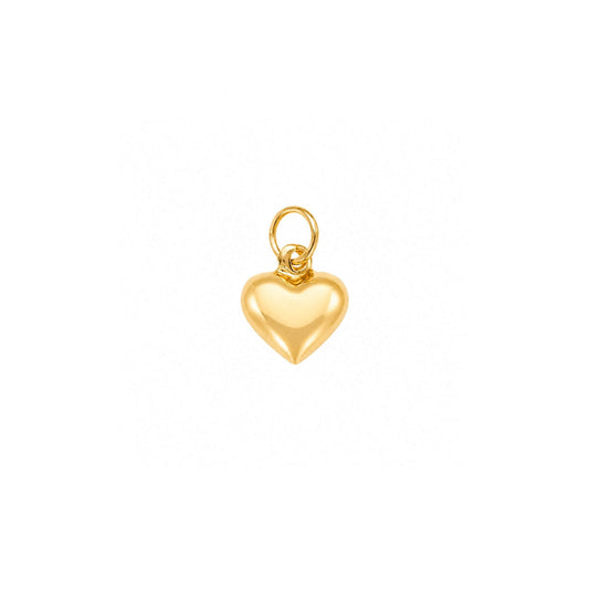 Medalha Coração em Ouro de 19kl (0.83cm) - Loja do Ouro