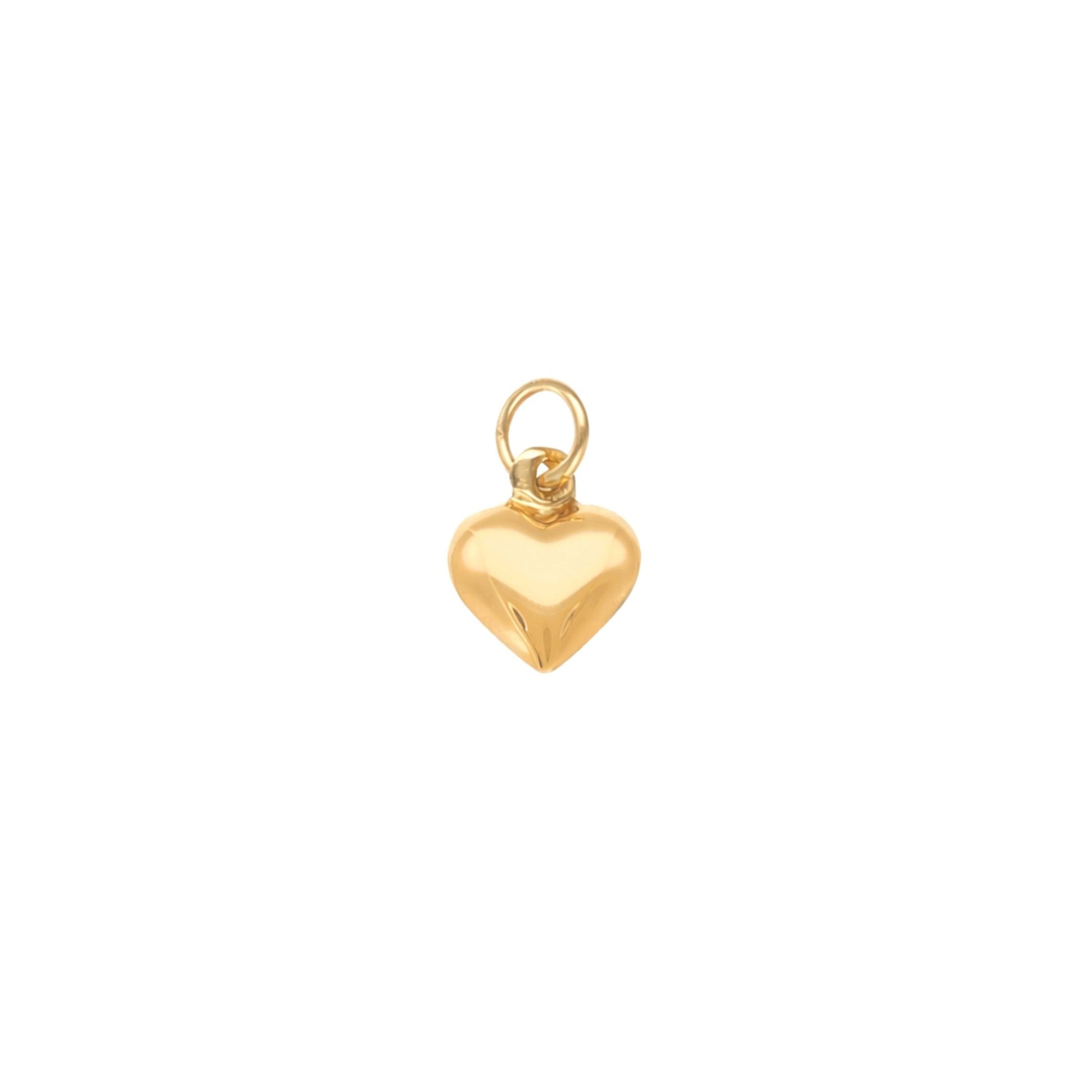 Medalha Coração em Ouro de 19kl (0.92cm) - Loja do Ouro
