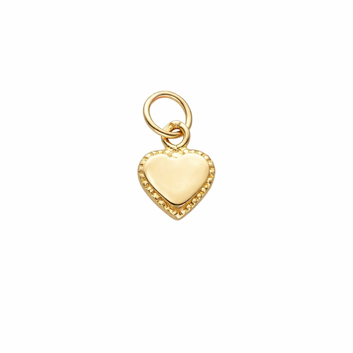 Medalha Coração Mini em Ouro 19kl (0.73cm) - Loja do Ouro