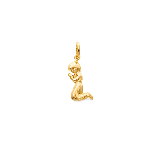 Medalha Criança em Ouro 19kl (1.5cm) - Loja do Ouro