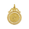 Medalha Dola em Ouro com Aro Entrelaçado - Loja do Ouro