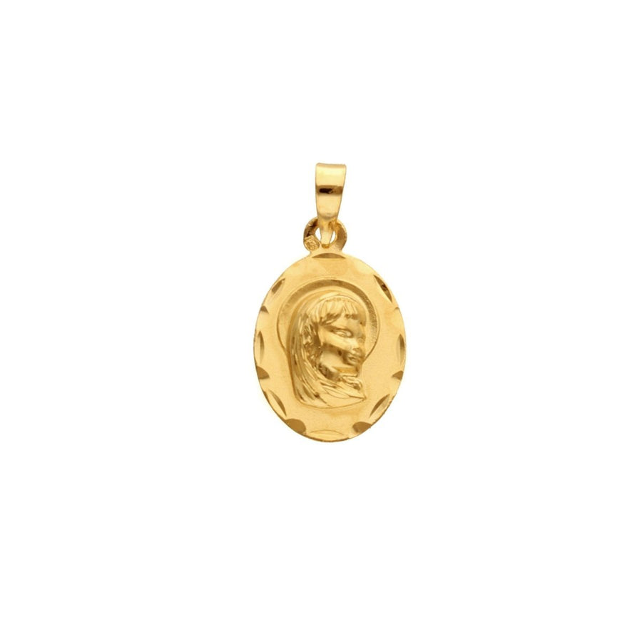 Medalla de Oro 19 kl con chica - Gold Store Premium