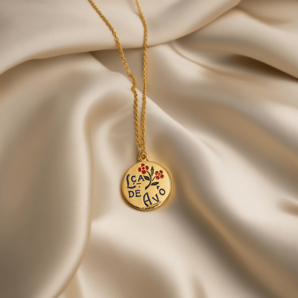 Medalha “Lça de Avô” em Ouro 19kl (1.83cm) - Loja do Ouro