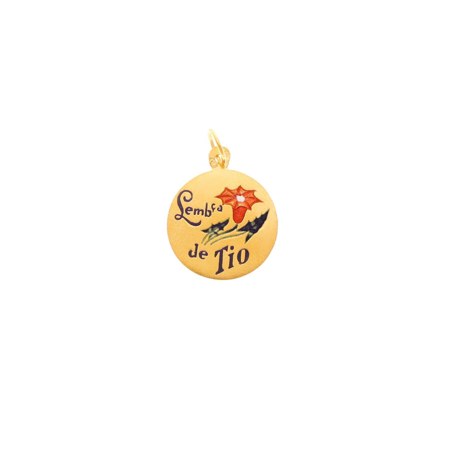 Medalla de recuerdo del tío en oro de 19 kl (1