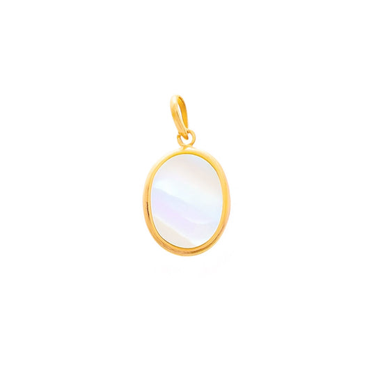 Medalha Madrepérola em Ouro 19kl (1.8cm) - Loja do Ouro