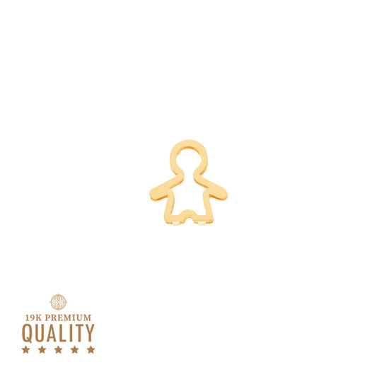 Medalha Menino em Ouro 19kl (1cm) - Loja do Ouro