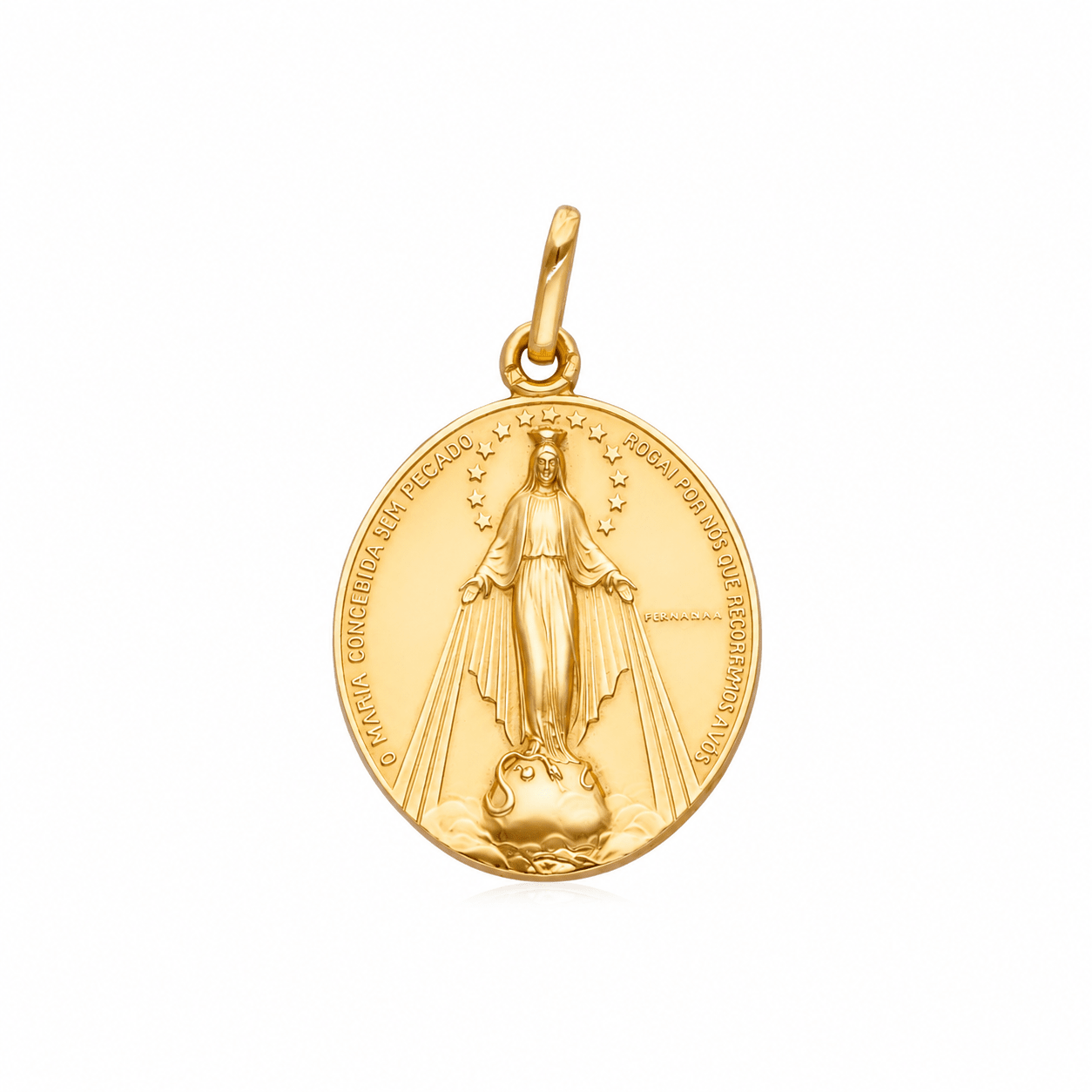 Medalha Milagrosa em Ouro 19kl (2.23cm) - Loja do Ouro