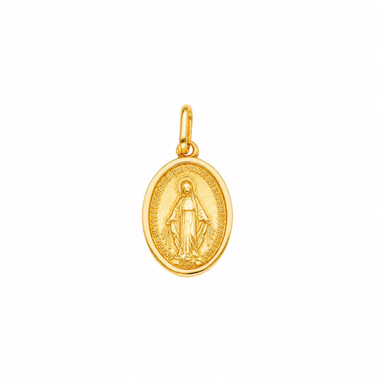 Medalha N. Sra das Graças em Ouro 19kl (2.16cm) - Loja do Ouro