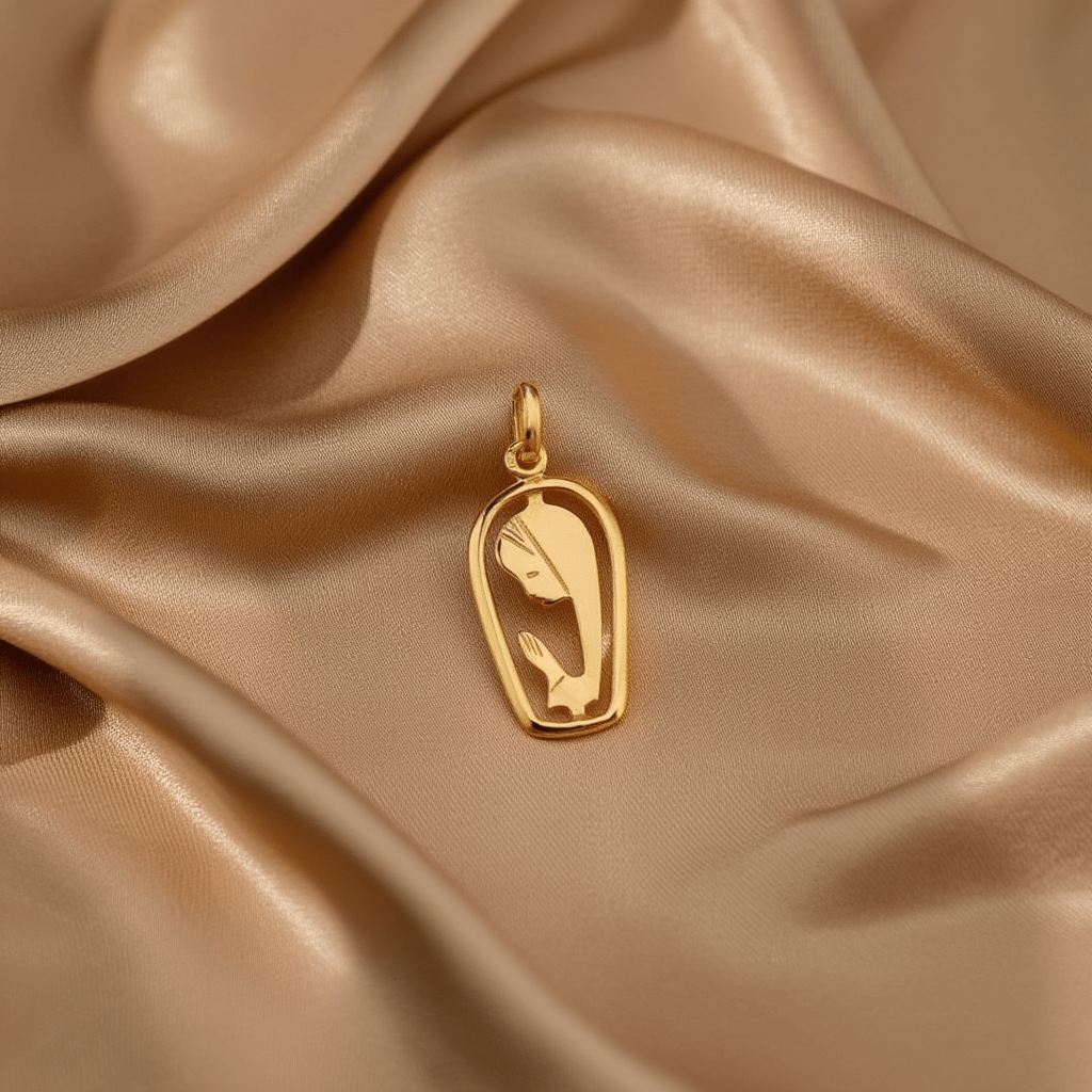 Medalha N. Sra. em Ouro 19kl (1.94cm) - Loja do Ouro