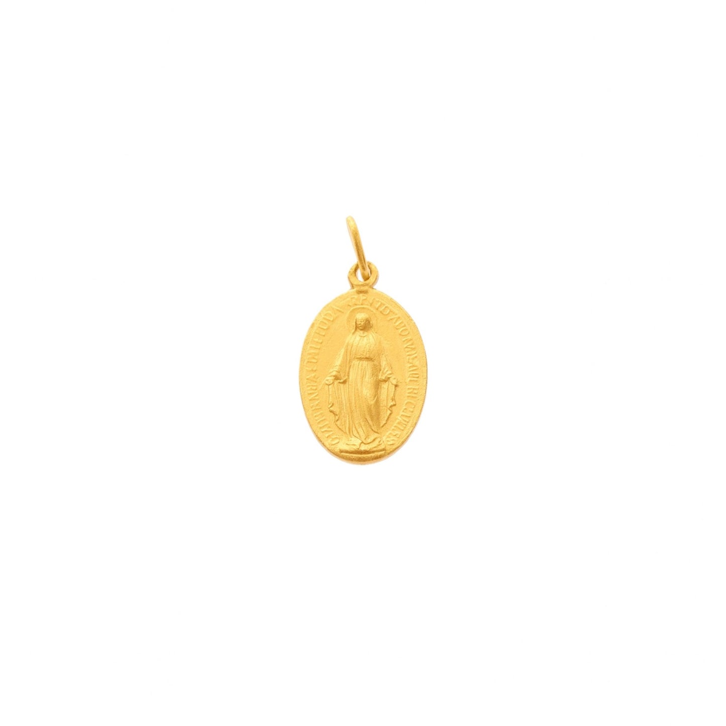 Medalha Nossa Senhora em Ouro 19kl (1.4cm) - Loja do Ouro