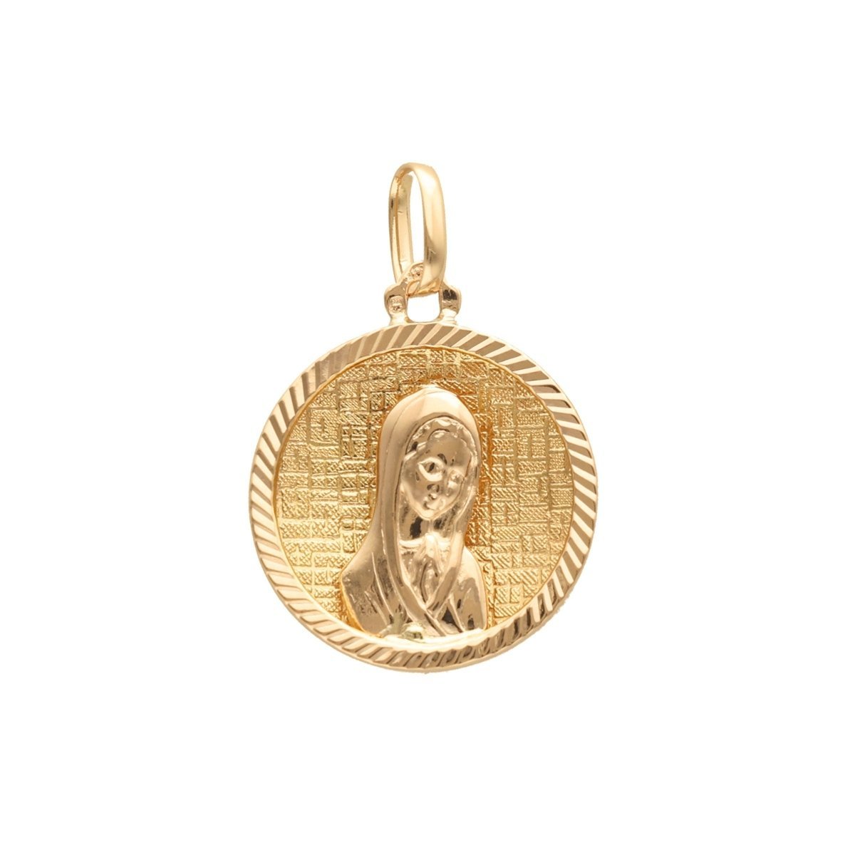 Medalha Nossa Senhora em Ouro 19kl - Loja do Ouro
