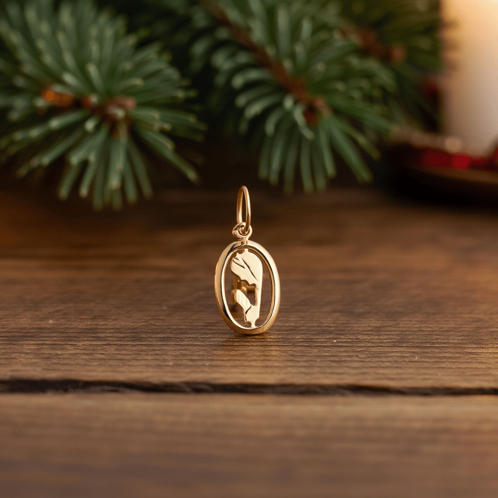 Medalha Oval Nossa Senhora em Ouro 19kl (1.6cm) - Loja do Ouro