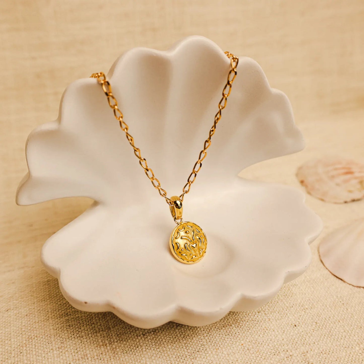 Medalha Redonda em Ouro 19kl (1.78cm) - Loja do Ouro