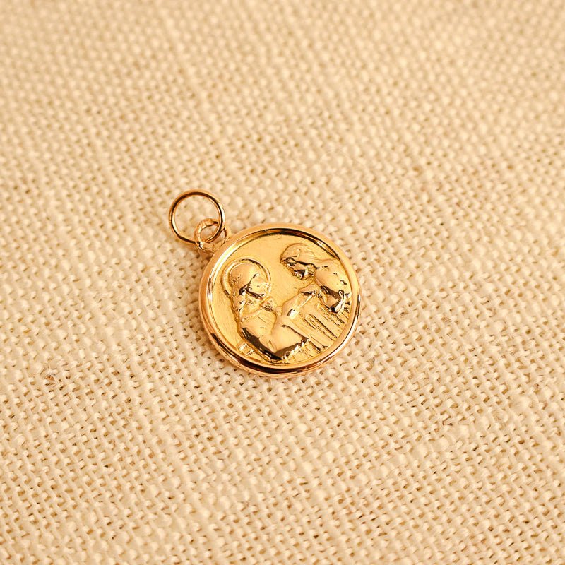 Medalha Religiosa em Ouro 19kl (1.59cm) - Loja do Ouro