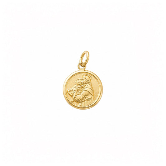Medalha Santo António em Ouro 19kl (1.3cm) - Loja do Ouro