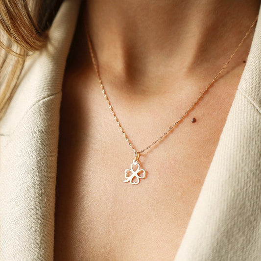 Medalha Trevo em Ouro 19kl - Loja do Ouro