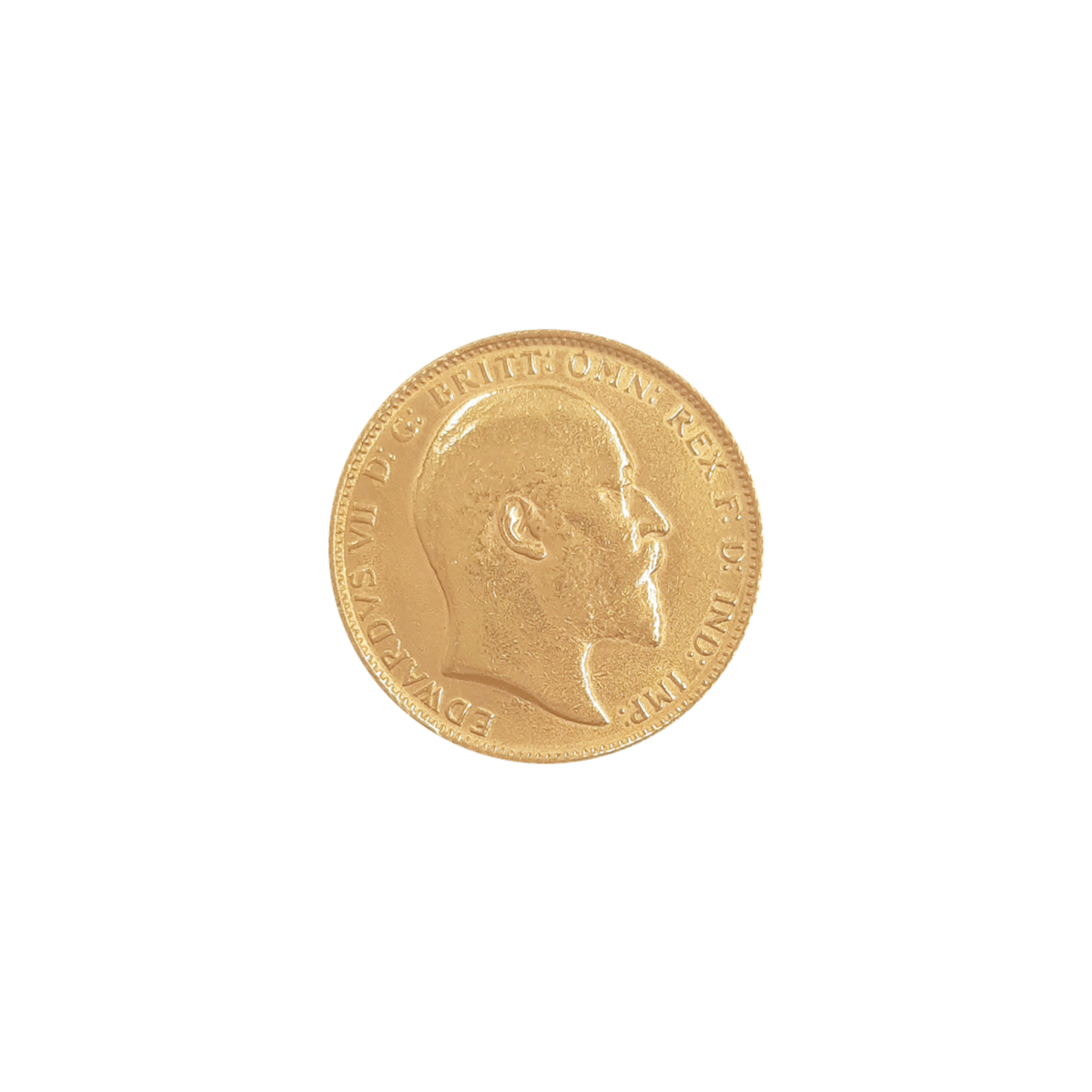 Medio Pound King Edward VII con San Jorge (a petición) - Gold Shop