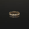 Anel Lady Margaret em Ouro 19kl com Zircónias