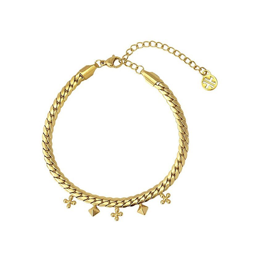 Pulseira Corrente Capadócia com Pendentes - Loja do Ouro