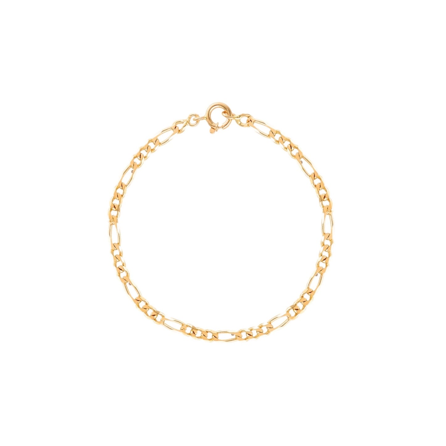 Pulseira Criança Malha 3x1 em Ouro 19kl (14.5cm) - Loja do Ouro