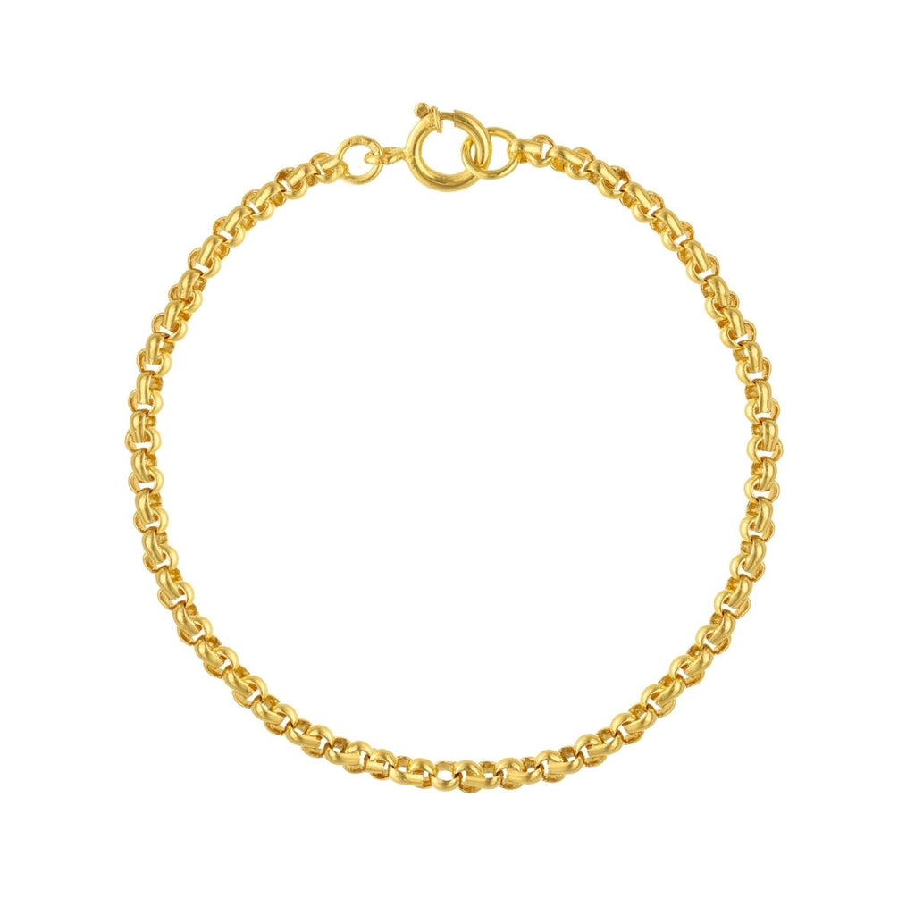 Pulseira Elos Portugueses em Ouro (19cm) - Loja do Ouro