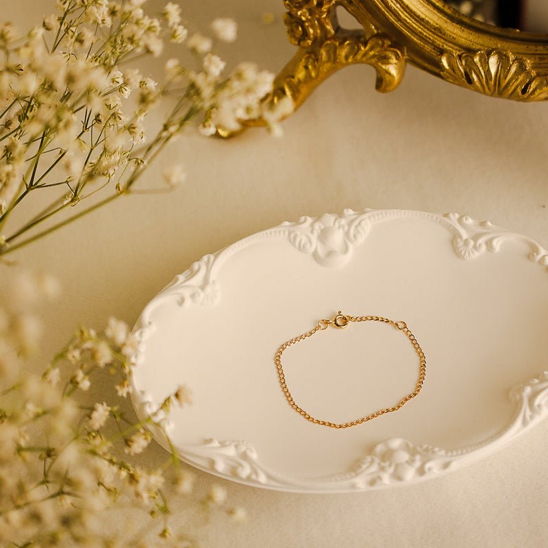 Pulseira em Ouro 19kl com Extensão (11.5cm) - Loja do Ouro